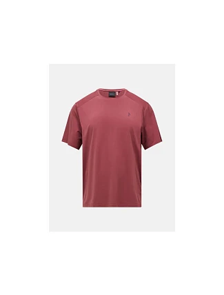 Pánske tričko PEAK PERFORMANCE M Repel T-Shirt, červená farba Pánske tričko PEAK PERFORMANCE M Repel T-Shirt, červená farba