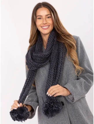 Šál AT SZ S 2203.87 tmavo šedý