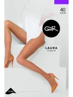 Polomatné dámske pančuchové nohavice LAURA - Lycra, 40 DEN.