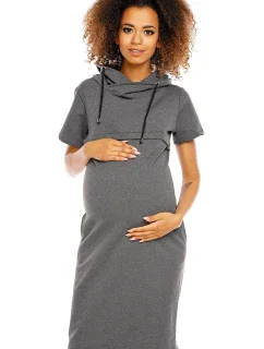 Tehotenské šaty model 94426 PeeKaBoo