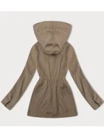 Tenká bunda s ozdobnou podšívkou J Style béžová (16M9252-62) Tenká bunda s ozdobnou podšívkou J Style béžová (16M9252-62)