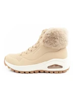 Skechers Uno Rugged Dámske športové topánky Zateplené topánky Zimné hnedé dámske