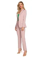 K141 Bunda s dvojitým vreckom a chlopňou - fľaškovo zelená