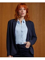 NEOBLU Marcel Women Dámsky piqué sako 24.3170 night blue NEOBLU Marcel Women Dámsky piqué sako 24.3170 night blue