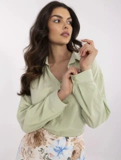 NM KS košeľa Y0826.69 pistáciová