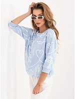 Blúzka RV BZ A267 1.58 svetlo modrá