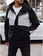 Pánska prechodná bunda TX4916 čierno-sivá – FashionStreet Pánska prechodná bunda TX4916 čierno-sivá – FashionStreet