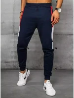 FashionStreet pánske tmavomodré tepláky UX3203