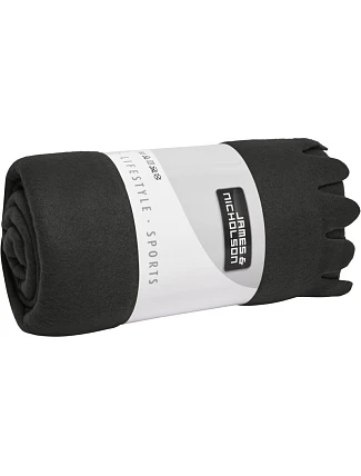Daiber JN 957 Fleecová deka so strapcami 02.0957 čierna Daiber JN 957 Fleecová deka so strapcami 02.0957 čierna
