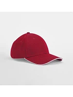 Beechfield B 820C 6-panelová čiapka EarthAware® 53.820C classic red/white Beechfield B 820C 6-panelová čiapka EarthAware® 53.820C classic red/white
