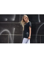 Build your Brand BY 053 Dámske tričko „Acid Wash“ 56.0053 čierne Build your Brand BY 053 Dámske tričko „Acid Wash“ 56.0053 čierne