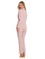 K141 Bunda s dvojitým vreckom a chlopňou - fľaškovo zelená