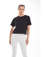 Mantis M 198 Ťažký dámsky crop top 70.0198 čierny Mantis M 198 Ťažký dámsky crop top 70.0198 čierny