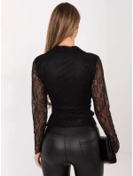 Blúzka MI BZ 92405.67 čierna Blúzka MI BZ 92405.67 čierna