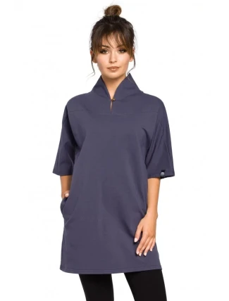 Dámska tunika B043 tmavo modrá - BEwear