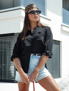 Dámske tričko ELEGANZZA black FashionStreet DY0437