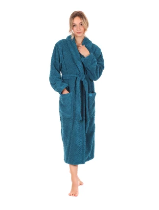 Dámsky župan Athena 2116 petrol - Vestis