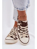 Dámské nízké tenisky Big Star TT274771 s výšivkou