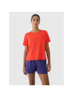 Dámske oversize rýchloschnúce tréningové tričko 4F 4FRSS25TFTSF1236-62S
