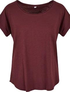 Build your Brand BY 036 Dámske svadobné tričko 56.0036 cherry