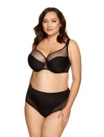 Dámska polovystužená podprsenka Zara / B3 black - Gorteks Dámska polovystužená podprsenka Zara / B3 black - Gorteks