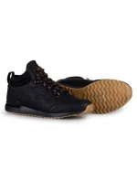 Pánske členkové topánky Jogger MRM4A Black - Bustagrip