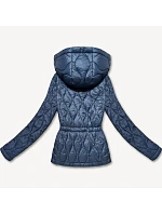 Dámska ľahká bunda s kapucňou Minority blue (B25-510-30) Dámska ľahká bunda s kapucňou Minority blue (B25-510-30)