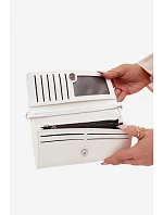 Peněženka Kabelka 2v1 S Páskem Ecru Suzette