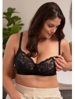 Tehotenská podprsenka Panache 10431 36 D Black