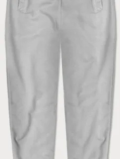 Tenké teplákové nohavice svetlosivé (CK03-2)