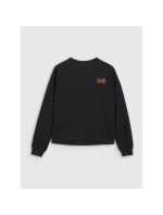 Dámske tričko s nadrozmernou potlačou a dlhým rukávom 4F 4FWSS25TLONF393-20S