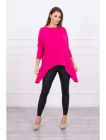 Oversize blúzka fuchsiová