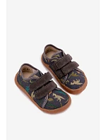 Detské barefootové papuče Dinozaury Froddo Canvas G1700440-31, šedé Detské barefootové papuče Dinozaury Froddo Canvas G1700440-31, šedé
