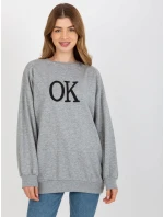 Mikina EM BL ES 21 536.94 sivá