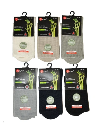 Pánske ponožky Terjax Bamboo line netlačící Art.015