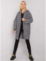 Dámsky kabát TW CZ BI 21715 1.87P tmavo šedý