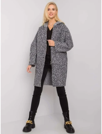 Dámsky kabát TW CZ BI 21715 1.87P tmavo šedý