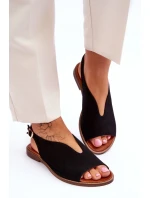 Sandále model 177713 Krok vo veľkom štýle