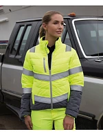 Result R 325F Dámska bezpečnostná bunda 30.325F fluorescenčná žltá/sivá Result R 325F Dámska bezpečnostná bunda 30.325F fluorescenčná žltá/sivá
