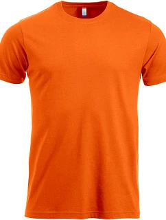 Clique New Classic-T Pánske tričko 67.9360 krvavooranžové