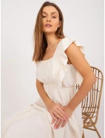 DHJ SK 8352 Šaty.04 svetlo béžová