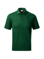 Resist Heavy Polo Tričko pánske fľaškovo zelené