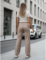 Dámske tepláky DRESSANIK beige FashionStreet UY2701 Dámske tepláky DRESSANIK beige FashionStreet UY2701