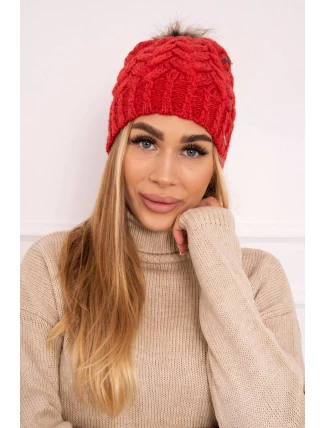 Fleecová čiapka Daria K217 malpberry