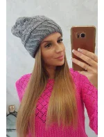 Dámska čiapka Dagmara K332 tmavo šedá