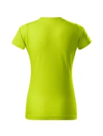 Základné tričko dámske limetkové