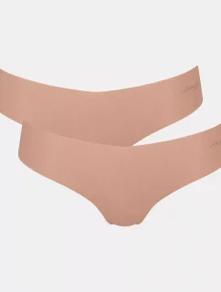 Dámske nohavičky ZERO Modal 2.0 Hipstring 2P - CAMEO BROWN - béžové 00ME - SLOGGI