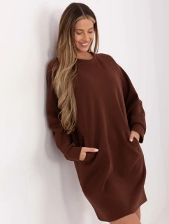 MJ SK šaty H4210.66 hnedé