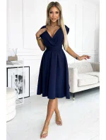 Dámske šaty 348-6 SCARLETT - NUMOCO Dámske šaty 348-6 SCARLETT - NUMOCO