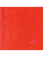 Chlapčenská fleecová mikina 4F M058 červená 4FJWAW25UFLEM058 62S